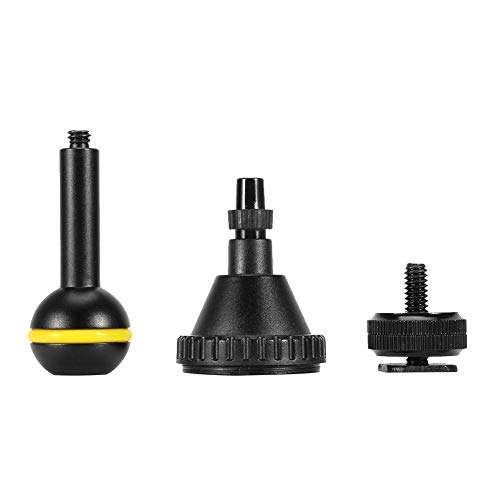 idalinya Camera Flash Light LED Lamp Waterproof Underwater 60m 2000LM Beam Light Weatherproof Wireless Powered LED Ultra Bright Spotlight 4