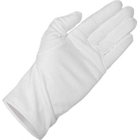 SWISSO Fine Microfiber Gloves for Cleaning Purposes for Costumes/Clothing and Jewellery Works Processed Material, 1 Pair (White, Large) 5