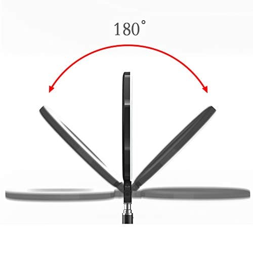 FENGHUANG Ring Fill Light Mobile Phone Live Broadcast LED Beauty Lamp Selfie Photography Light 3 Color Temperature USB Charging Hose Clip Flash Makeup Beauty Nail Art Computer 6