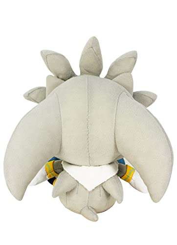 Great Eastern Entertainment Sonic The Hedgehog- SD Silver Sitting Plush 7" H 3