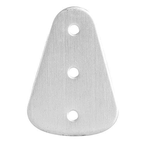 Cuque Hardware Accessories Door Lock, Stainless Steel Barn Sliding Door Lock, Brushed Texture for Hanging Rail Lock for Barn Door Lock 6