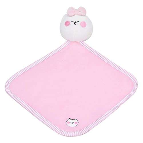 Hansi Soft & Absorbent Hanging Hand Towel Cute Kitchen Towel for Bathroom Pink 3