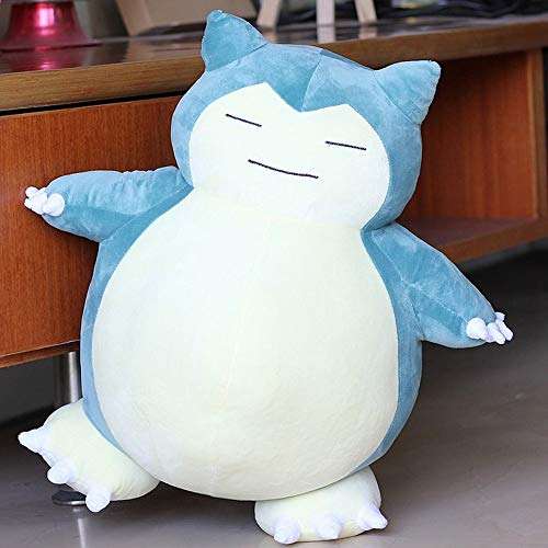 Zzlush Plush Doll Figurine Toy Pet Pillow Animal, Plush Snorlax Plush Toys Lovely Super Soft Stuffed Animal Dolls Gift for Children 30cm 50cm (Size : 30cm) 5
