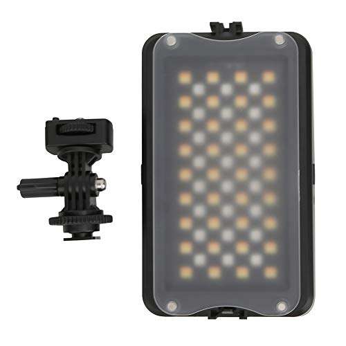 Ladieshow VILTROX RB10 RGB Colorful LED Video Light 2500-8500K Color Temperature Dimmable Photography Lamp Portable Camera Photo Light Panel for DSLR Camera Camcorder 3