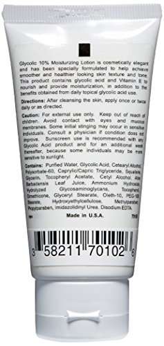 Glycolix 10% Moisturizing Lotion, 2 Fl Oz 3