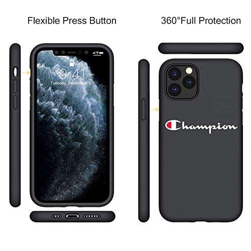 Case for Apple iPhone 11 Pro Max - Street Fashion case +Strap Lanyard Phone Case Cover for Apple iPhone (iPhone 11 Pro Max, Champion Letter) 3