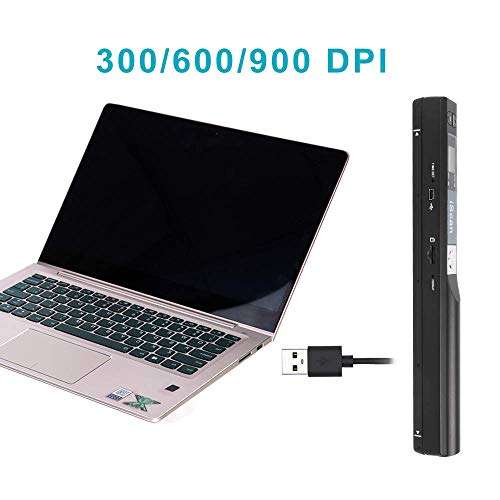 Portable Scanner iSCAN 900 DPI A4 Document Scanner Handheld for Business, with 16G SD Card 4