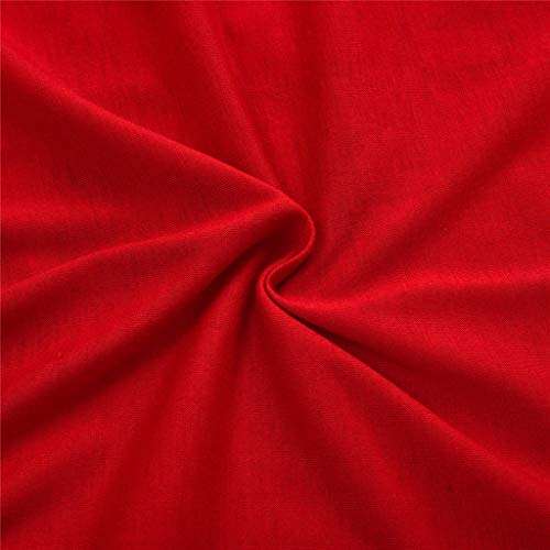 FEDULK Matching Christmas Pjs Set Mom Dad Kid Letter Top+Stripe Pant Festival Sleepwear Homewear Xmas Pajamas(Kid, 100) 5