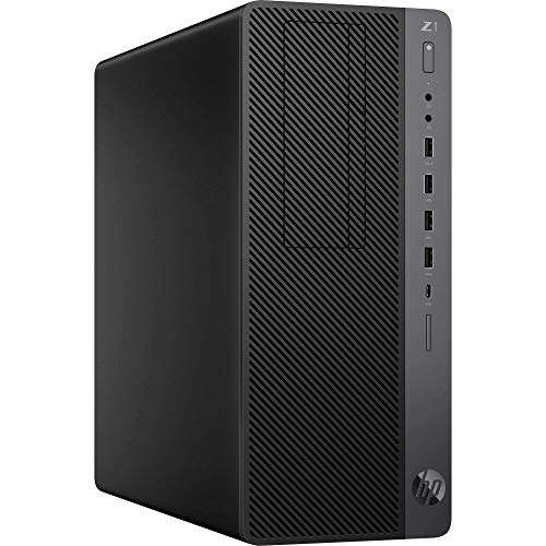 HP Z1 Entry Tower G5 Workstation Desktop (Intel i5-9500 6-Core, 64GB RAM, 256GB PCIe SSD + 1TB HDD (3.5), Intel UHD 630, 2xUSB 3.1, 3 Display Port (DP), Win 10 Pro) with Microsoft 365 Personal, Hub 4