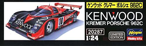 Hasegawa HA20287 1:24 Scale Kenwood Kremer Porsche 962C Model Kit 3