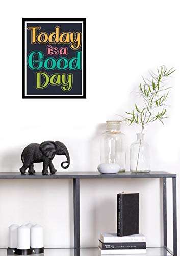 RR FRIENDS Wood Photo Frame 8 x 12 inc (A4) Size with Poster (Black), Photo Frame for Home Decor, Living Room, Hall Room, Study Room, Gift for Friend and Family,Wall Decor,Shop Decor 3