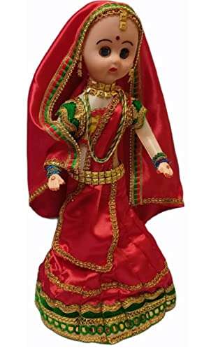 RISHI QUALITY Beautiful Bridal Doll Toy for Kids,Girls, Boys. Also Use As Home Decoration. Best Valentine's Day Gift for Girls, Wife, Wedding 6