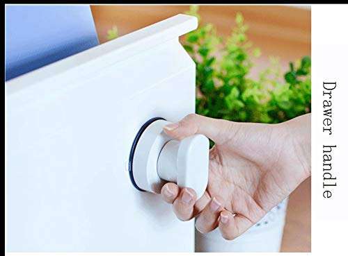 WMMING Suction Cup Door Handle Round Sliding Glass Door Drawer Handle Bathroom Door and Window Convenient Handle Durable, Non-Slip, Beautiful (Size : BHBCASEE) 4