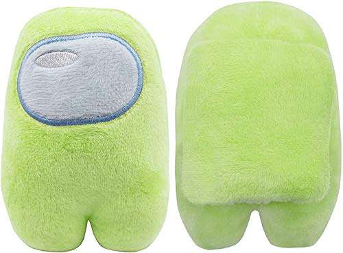 SIHUAN 12PCS Among Us Plush Stuff Animal Plushies Toys Merch Plushie Red White Blue Black Purple Green Pink Yellow Orange Plushies Toys Gifts for Game Fans Crewmate 4