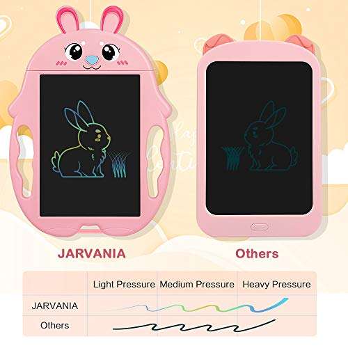 JARVANIA LCD Writing Tablet, Color LCD Writing Tablet for Kids, Toys for Girls and Boys, Gifts for Girls and Boys, LCD Drawing Board for Kids (Pink) 5