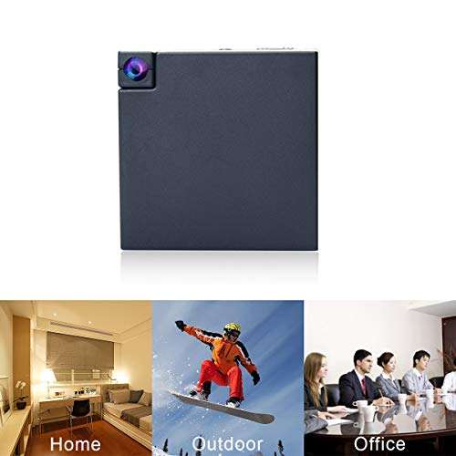 Mini Hidden Camera, 90░ Rotated Spy Camera Lens with Motion Detective,Perfect Indoor Covert Security Camera for Home and Office NO WiFi 5