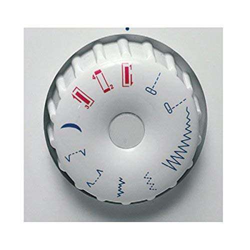 Singer FM 8280 Motorised Automatic Zig-Zag Electric Sewing Machine, 8 Built-in Stitches, 24 Stitches Functions (White) 5