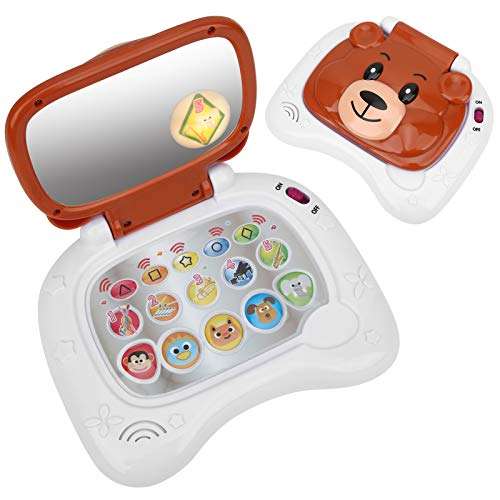 Zerodis Learning Machine Toys for Children Educational Interactive Toy with Music and Light Tablet Toy Educational Gift for Baby Children Infant Toddler 6