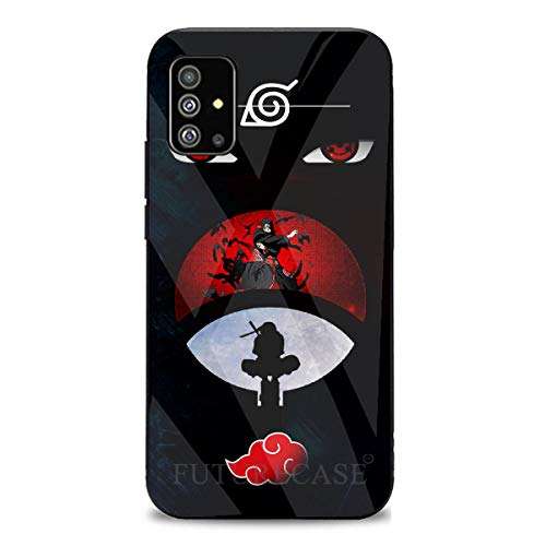 FUTURECASE Anime Naruto Itachi Kakashi Akatsuki Sasuke Tempered Glass Case for Samsung Galaxy S8 S9 S10 S20 S21 Plus Ultra FE S10e Manga Cover(6, Samsung S20 FE/ S20 FE 5G) 2