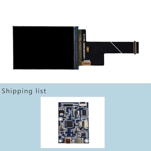 FanyiTek 2.28" 2.28 inch 368x552 600nit Mini IPS MIPI LCD Screen and Micro USB Control Board 31 pins 5