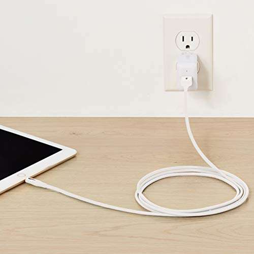 Amazon Basics USB A to Lightning MFi Certified Charging Cable (White, 1.8 meter) 6