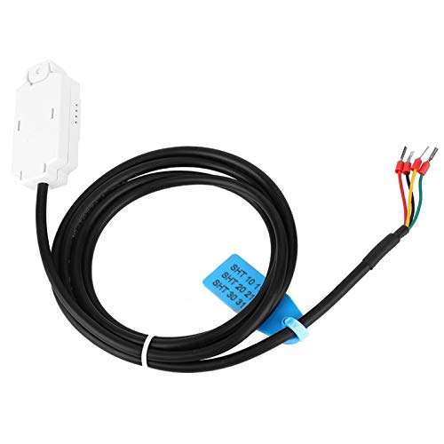 Cerlingwee Humidity Temperature Sensor, -20 ░ C ~ 100 ░ C High Accuracy Soil Moisture Sensor, Self-Calibration for Greenhouse Warehouse HVAC Computer Room Monitoring(SHT35) 4