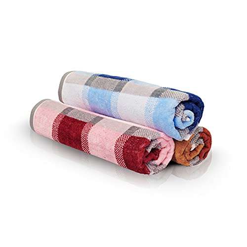 GRGRASP Cotton Luxury Hand Towels , Soft and Super Absorbent, 475 GSM ( Multicolor , 16 x 24 Inch ) Set of 6 pcs 3