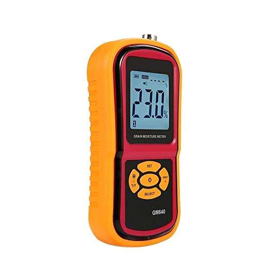 CHUNSHENN Portable Moisture? Moisture Meter Grain Moisture Meter Long Proble Rice Wheat Coffee GM640 Benetech Humidity Tester 6