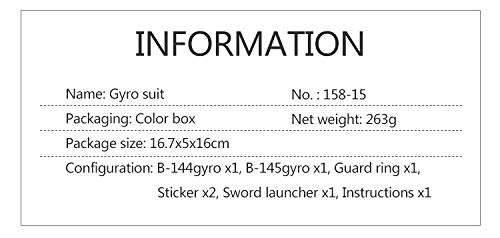 ubrand Bey Battle Burst Evolution Attack Gyro Pack for Battling Tops Game with 4D Launcher 3