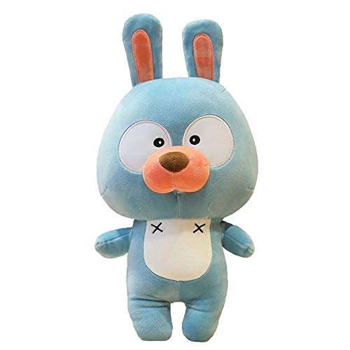 Liaiqing Creative Toys Doutu Bunny Plush Doll Ragdoll Animal Pillow Plush Toy Child Pillow Doll Child Birthday Gift (Size : Blue-70cm) 2
