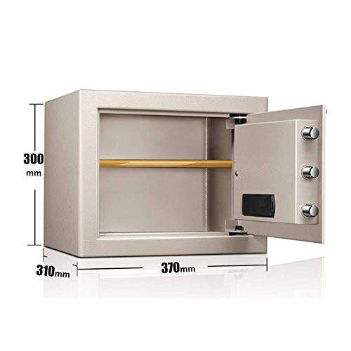 WXQ-XQ Safe 30CM Gao an Electronic Home Password Safes Wall Safes Office for Home Business (Color : Black, Size : 30x31x37cm) 5