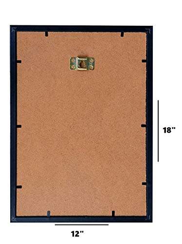 Birthday Gift For Girlfriend Personalized Photo Frames,Personalised Frame,Collage Photo Frame,Customized Mosaic Photo Frame Home Decor Gift Item (Matt Finishing) 12 X 18 inch (Black Frame) 5