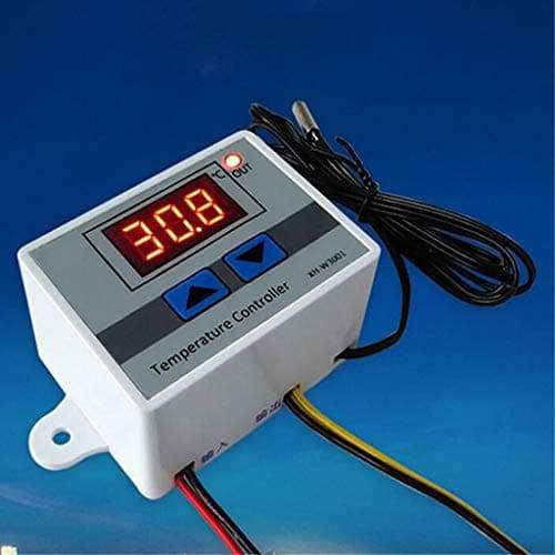 F Fityle XHW3001 Digital Display Thermostat Electronic Temperature Controller - 220V 6