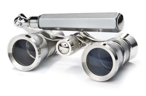 BARSKA 3x25 Blueline Opera Glass with Handle, Silver 4