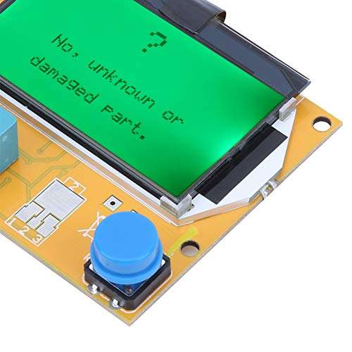 Graphical Transistor Tester,LCR-T4 Multifunctional Mosfet Resistor Capacitor Diode Inductor Automatic Checker Detector, 128X64 Pixel LCD Display 3