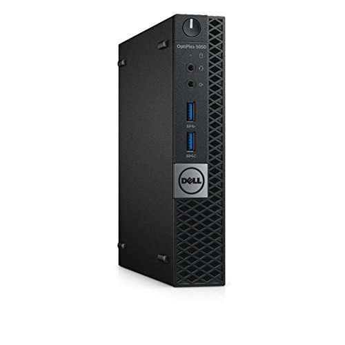 Dell OptiPlex 5050 Micro Form Factor (Intel Core i5-7500T, 8 GB DDR4, 256 GB PCIe M.2 SS Windows 10 Pro (Renewed) 2