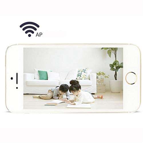 Home Security Camera WiFi IP Indoor Surveillance System,1300 TVL, Full 1.44mm Fisheye Lens, Night Vision Distance is up to 10m 4
