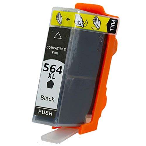 No-name 4 Color Compatible Ink Cartridge Replacement for HP 564XL 564 XL HP564 HP564XL Deskjet 3070A 3520 3522 3524 Officejet 4620 Inkjet Printer (4 Black 2 Cyan 2 Magenta 2 Yellow, 10 Pack) 3