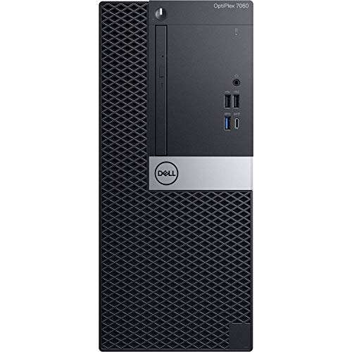 Dell Optiplex 7060 Mini Tower | Intel Quad Core i3-8300 3.7GHz | 20GB DDR4 + 16GB Optane Memory | 1TB SSD | DVD | Windows 10 Pro (Renewed) 3