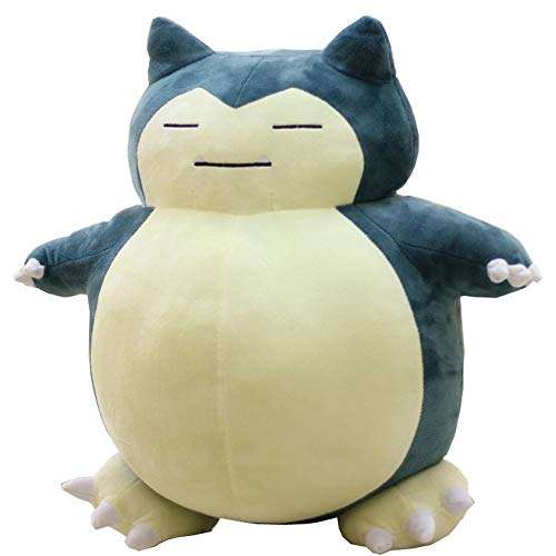 Zzlush Plush Doll Figurine Toy Pet Pillow Animal, Plush Snorlax Plush Toys Lovely Super Soft Stuffed Animal Dolls Gift for Children 30cm 50cm (Size : 30cm) 2