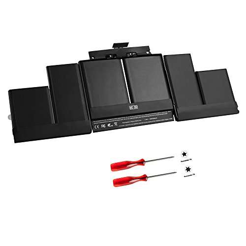 GWY-TECH New Laptop Battery for MacBook Pro 15 inch A1494 A1398 Retina [only for Late 2013 & Mid 2014] ME293 ME294 [11.26V 95Wh] 2