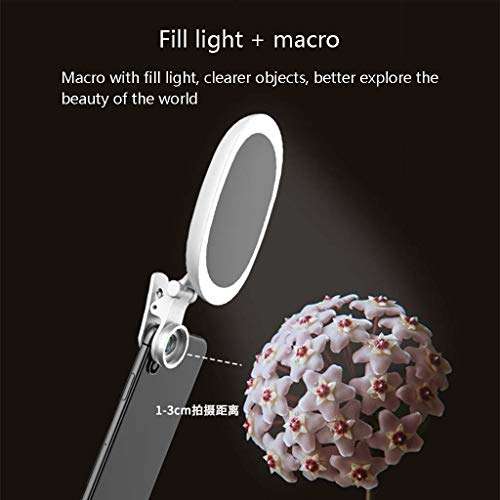 Live Fill Light Wide-Angle Mobile Phone Lens Net Red Beauty Rejuvenation Camera Camera SLR Small Self-Timer Artifact for Photo Live Recording Video 5