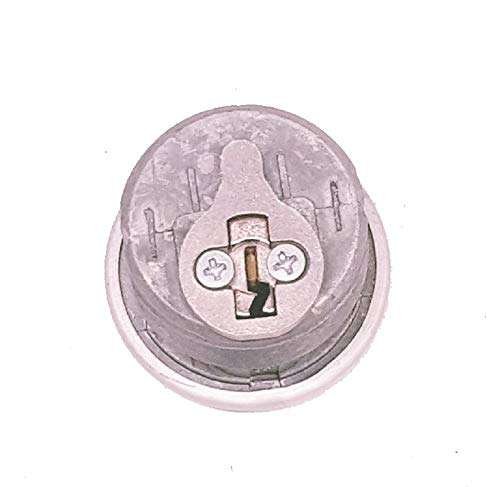 McAvory Storefront Door Commercial Mortise Lock Cylinder & Thumbturn, Adams Rite Style Cam, in Aluminum (2 Sets, Matching Keys) 3