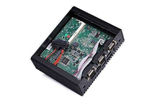 Kettop?Silent?pc Mi3160b Intel Celeron J3160,1.6 Ghz Aes-Ni4Gb Ddr3L Ram 64Gb Ssd 1 Dp,4 Com,2 LAN,2 Hd,6 USB,Com,Support Windows Os/Linux 5