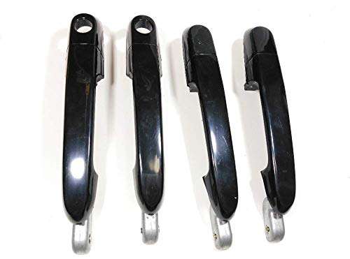 Outer door handle 4PCS/A Set Outside Door Handle fit for HYUNDAI Accent 2006-2011 fit for Accent Handle ADP80246501S 83650-1E000 83660-1E050 Body Moldings 3