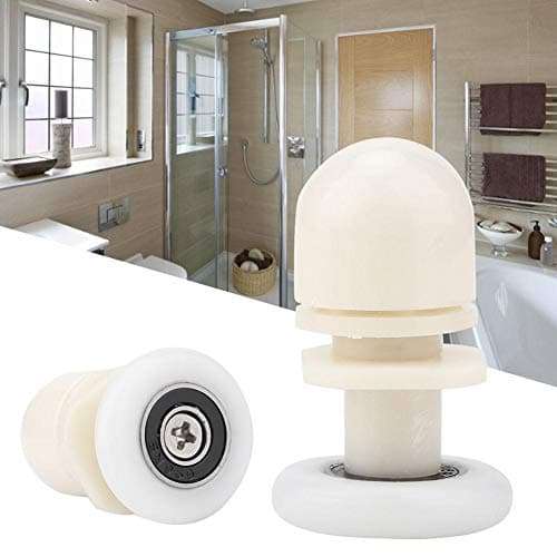 Bathroom Roller, Door Wheel, Plastic Sliding Roller Door Hardware for Bathroom Door Glass Door Home Accessories(25mm) 5