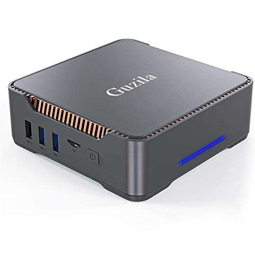 GUZILA Mini PC Windows 10 Pro(64-bit) with Intel Celeron J3455 (up to 2.3GHz),8GB DDR3 120GB SSD Micro Desktop Computer Support 2.4G/5.0G WiFi,Bluetooth 4.2 & 4K HD 2