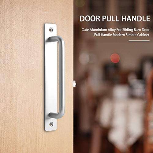 Door Pull Handle Aluminium Alloy Cabinet Garage Shed Home Drawer Window Gate Modern Simple Closet for Sliding Barn Hardware Multifunction 5