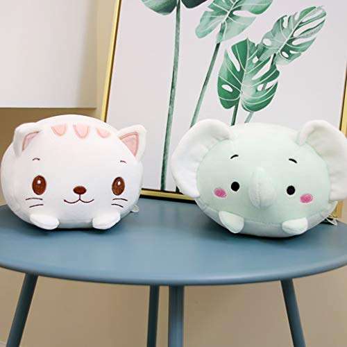 LINWEI 9 Kinds of Animal Sweethearts Dinosaurs Pigs Cats Bears Plush Toys Soft Cartoon Pandas Hamster Elephants Deer Plush Doll Baby Pillow Gift (Color : I, Size : 60cm) 6