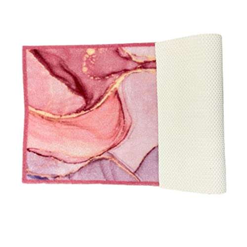 NISHOMES Marble Sparkle Antislip Bath Mat for Home and Office Use (Size 40x60 cm) Multi 4